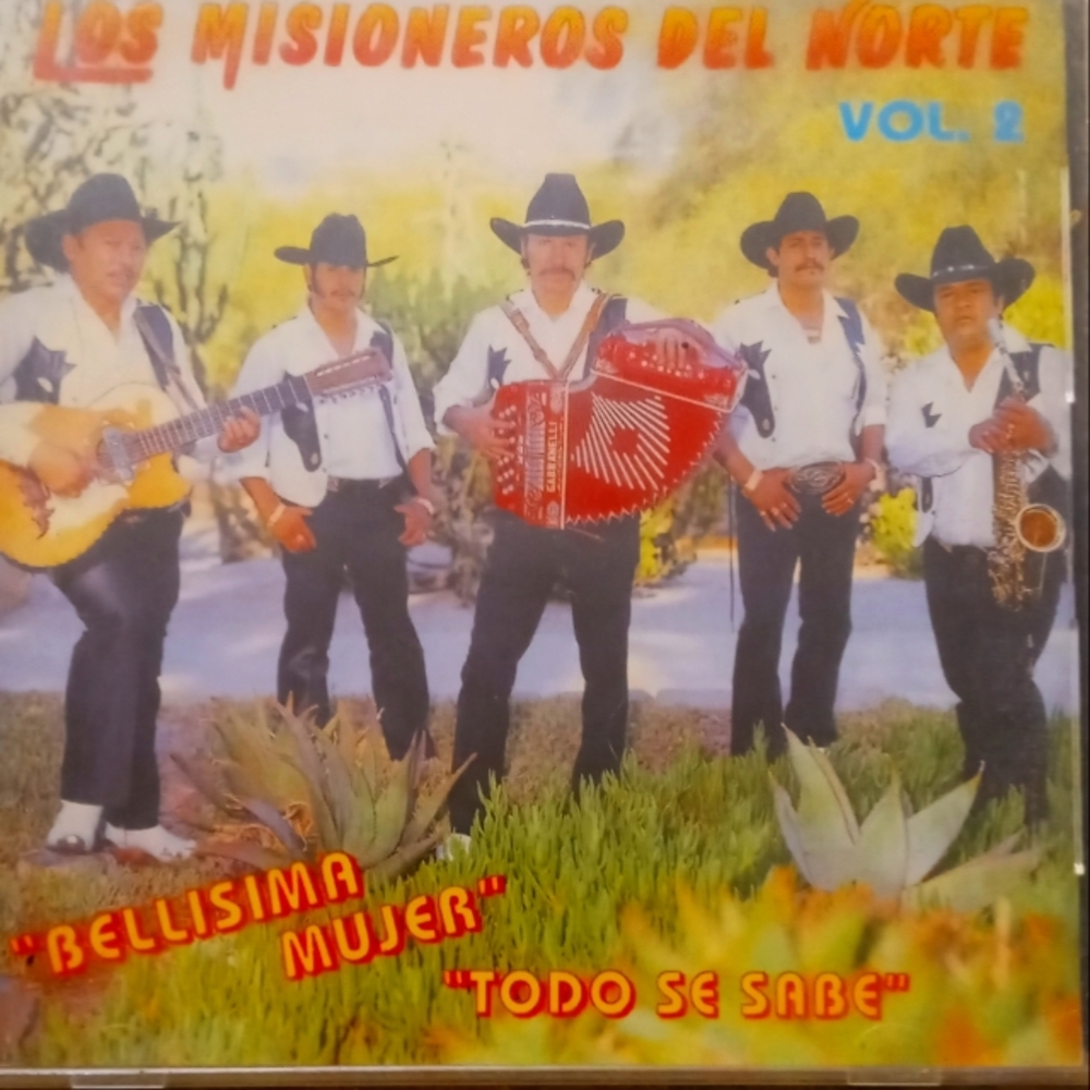 Los Misioneros Del Norte Vol. 2 — Red Accordion CD
